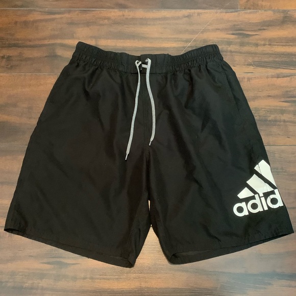 adidas Other - Adidas Black Logo Board Shorts